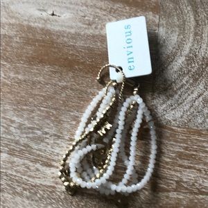 NWT Envious beaded charm bracelet